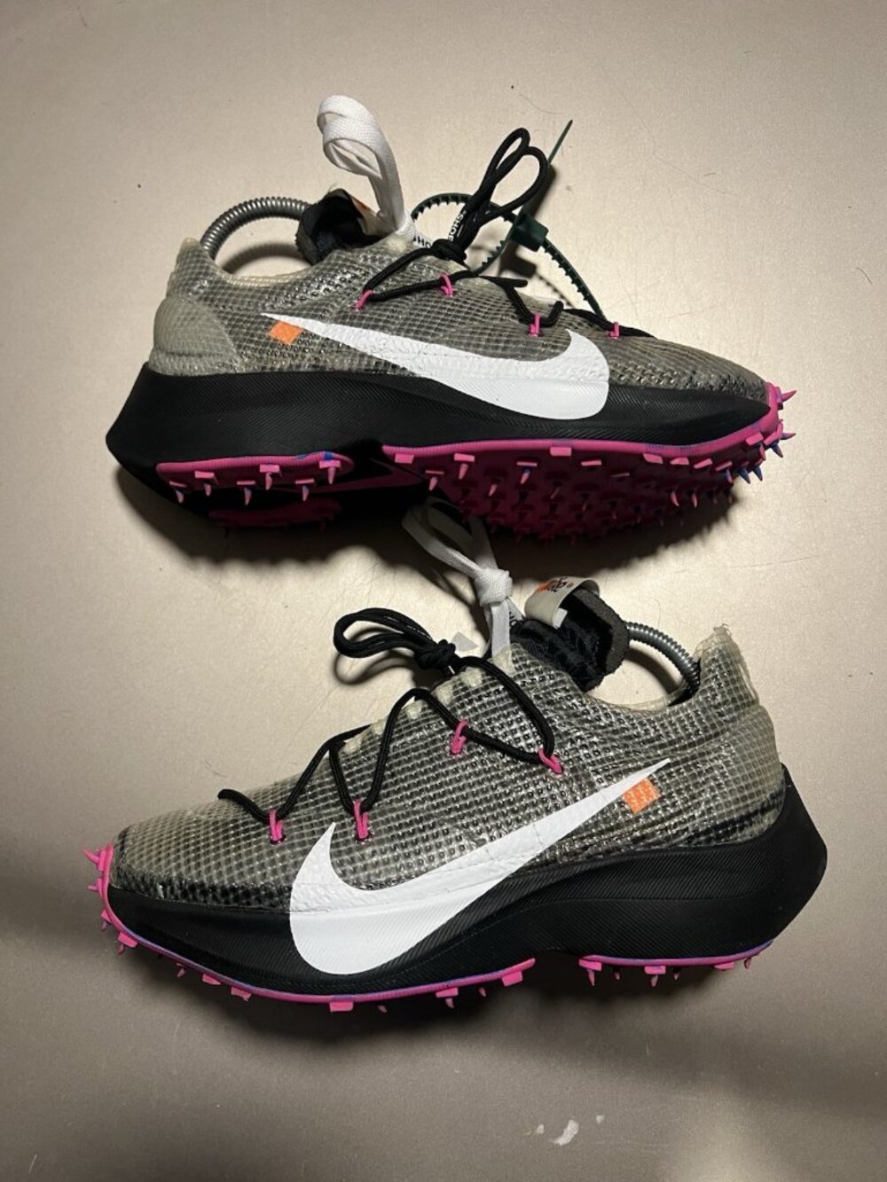 Nike Vapor Street Off White Black Laser Fuschia CD8178-001 Women size 7.5 New